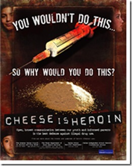 cheese is heroin