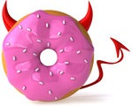 evil donut